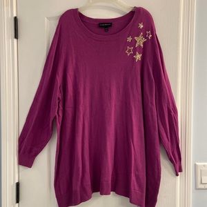Lane Bryant Star Sweater
